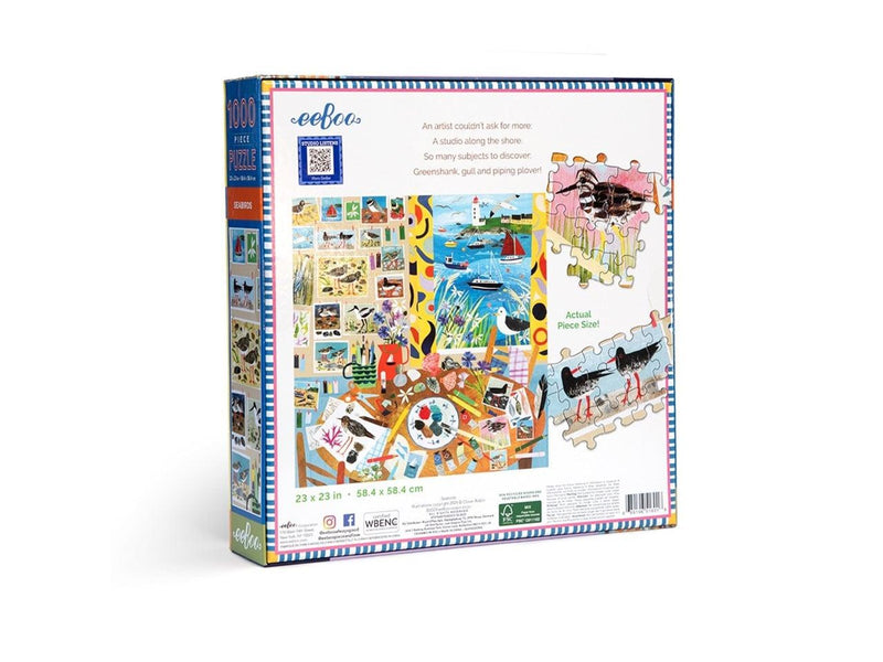 eeBoo Puzzle 1000 pcs - Seabirds