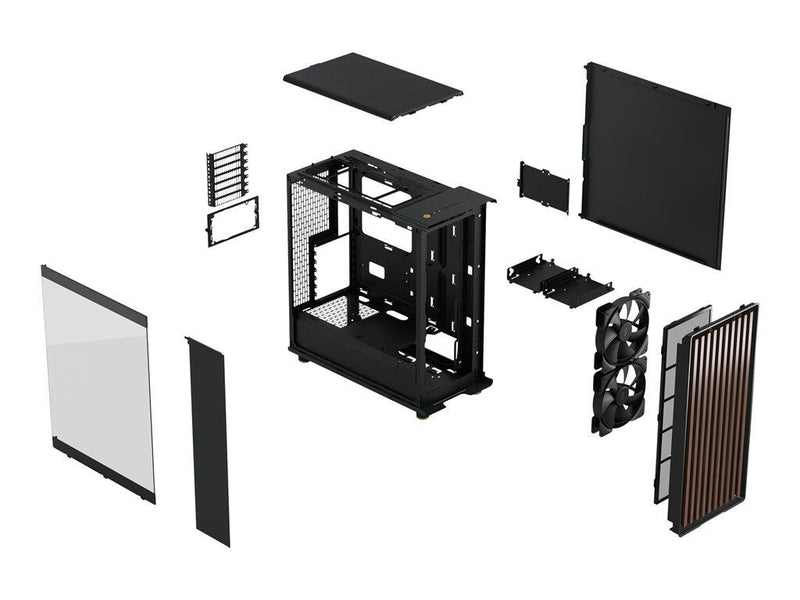 Fractal Design North - Schwarz TG Light