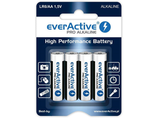 everActive LR6/AA batteries blister pack of 4