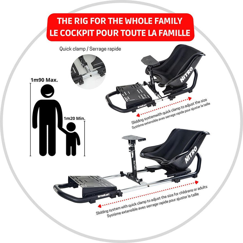 OPLITE NitroKart – Familien paket