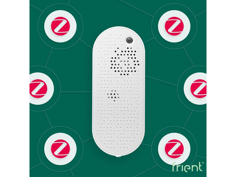 frient Zigbee Range Extender. Zigbee Signal Verstärker. Batterie Backup. Einfache Installation. Funktioniert mit SmartThings und Homey