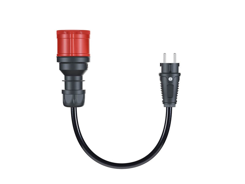 go-e Adapter Gemini flex 11 kW auf Haushaltssteckdose
