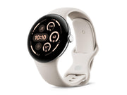 Google Pixel Watch 3 (LTE) Sportarmband 41mm, Silber/Porcelain