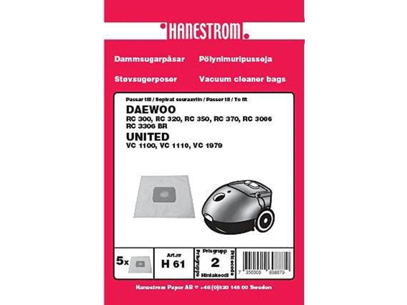 hanestroem Vacuum Cleaner Bags