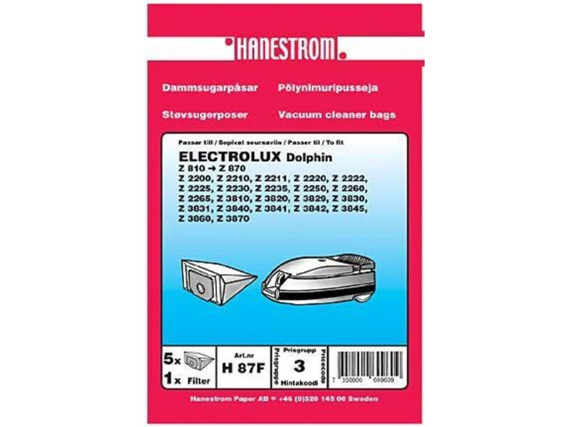 hanestroem Vacuum Cleaner Bags - 5 Pcs