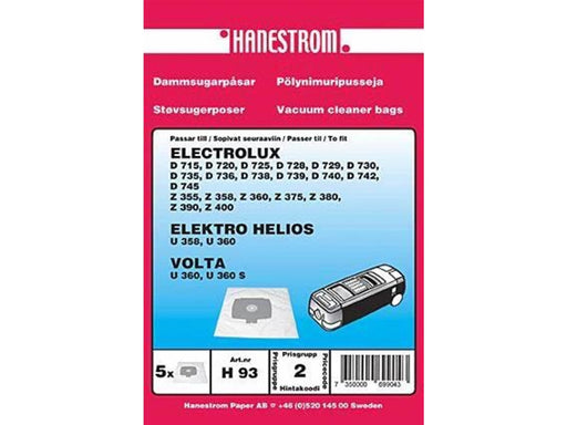 hanestroem Vacuum Cleaner Bags - 5 pcs