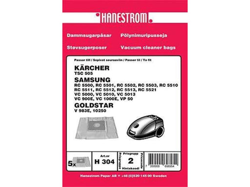 hanestroem Vacuum Cleaner Bags - 5 pcs