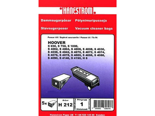 hanestroem Vacuum Cleaner Bags - 5 pcs