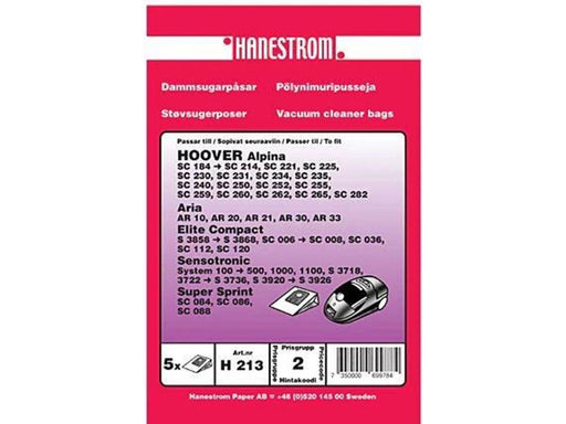 hanestroem Vacuum Cleaner Bags - 5 pcs