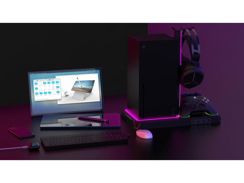 iMP TECH DLX & LED Multifunctional Charging Stand - Microsoft Xbox Series S