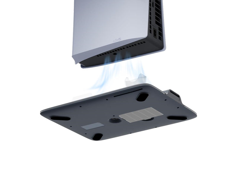 iMP TECH DLX+LED Multi Function Charge and Cool Stand - 30th Anniversary Limited Edition - Grey - Sony PlayStation 5