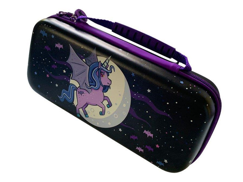 iMP TECH Switch Protective Carry & Storage Case - Moonlight Unicorn - Miscellaneous Bag - Nintendo Switch