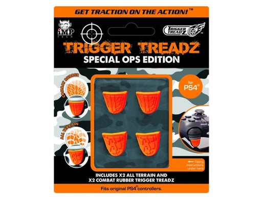 iMP TECH Trigger Treadz Special Ops: 4 Trigger Treadz Pack for PS4 - Miscellaneous Zubehör für Spielkonsole - Sony PlayStation 4