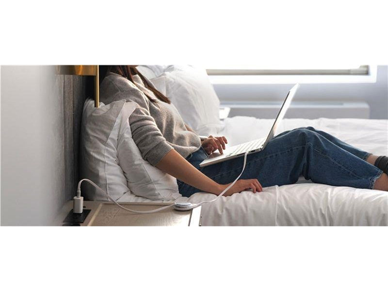 iOttie 100W Retractable USB-C Cable 2 Pack - white
