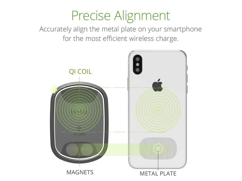 iOttie iTap Wireless 2 Fast Charging Magnetic Vent