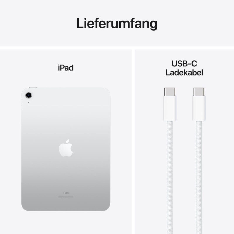 Apple iPad 10. Generation 27,69cm (10,9') 64GB silber