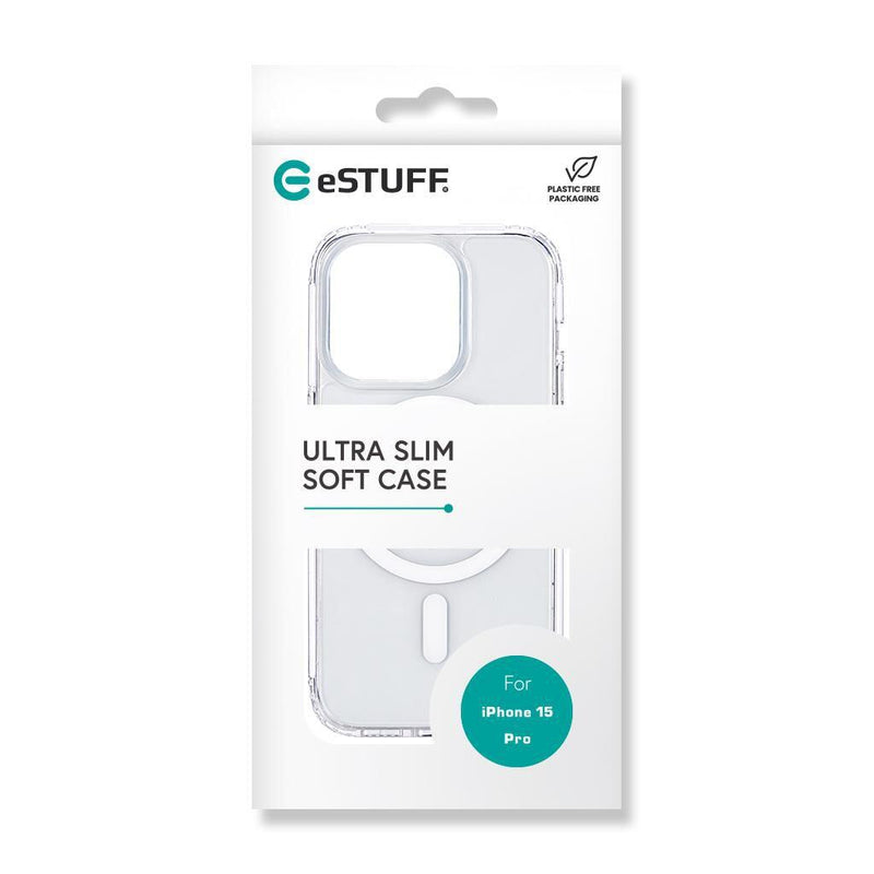 eSTUFF iPhone 15 Pro BERLIN - Clear (mit MagSafe)
