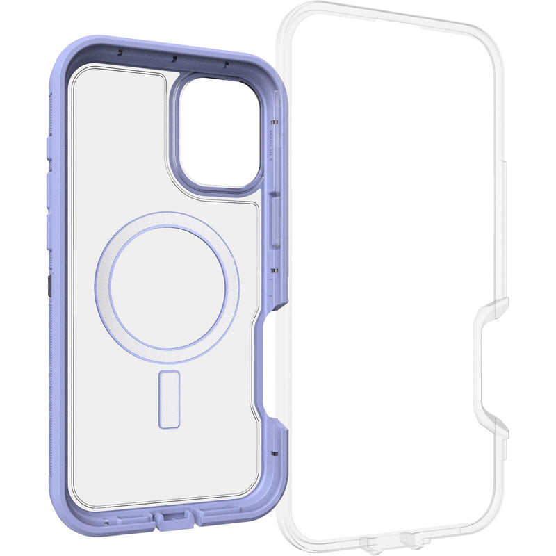 OtterBox Defender XT Clear Apple iPhone 16 Plus Lavender Haze - clear/purple
