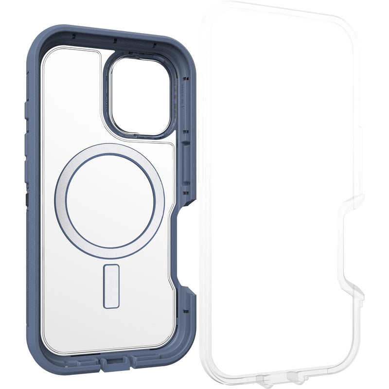 OtterBox Defender XT Clear Apple iPhone 16 Mountain Storm - clear/blue