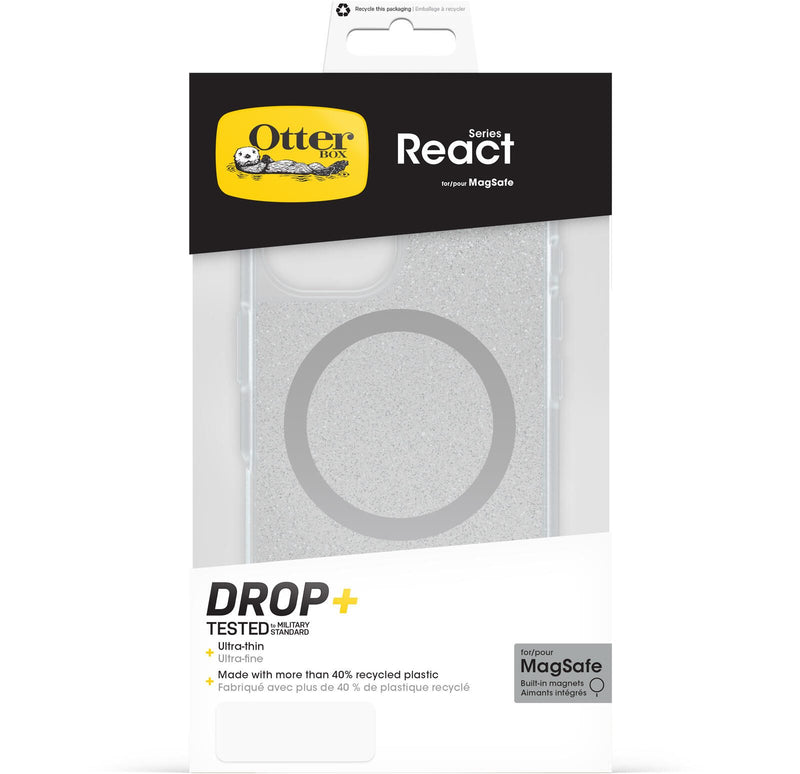 OtterBox React MagSafe Apple iPhone 16 Stardust - clear