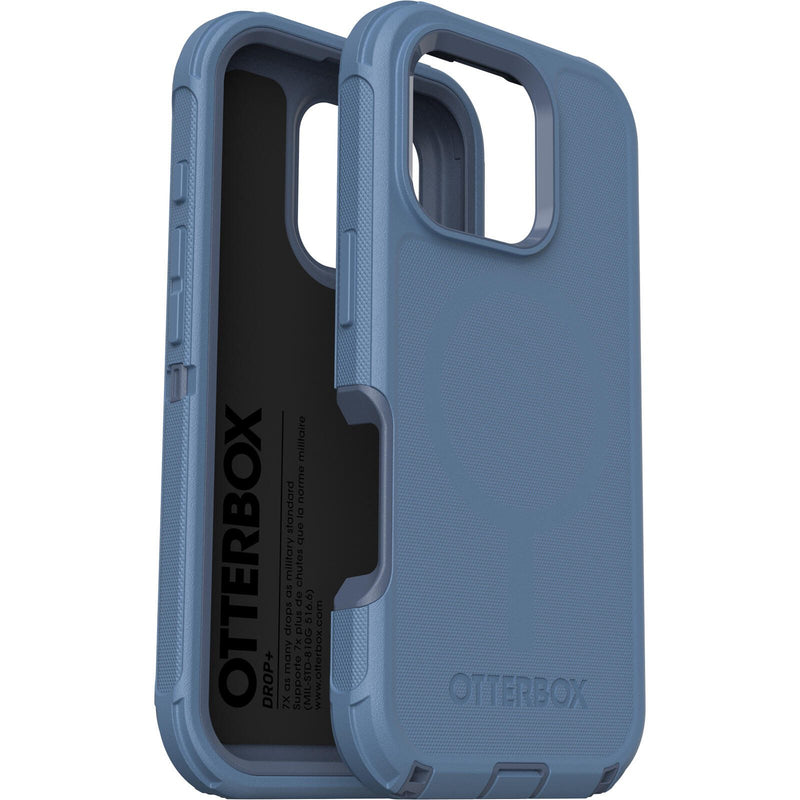 OtterBox Defender MagSafe Apple iPhone 16 Pro Baby Blue Jeans - blue