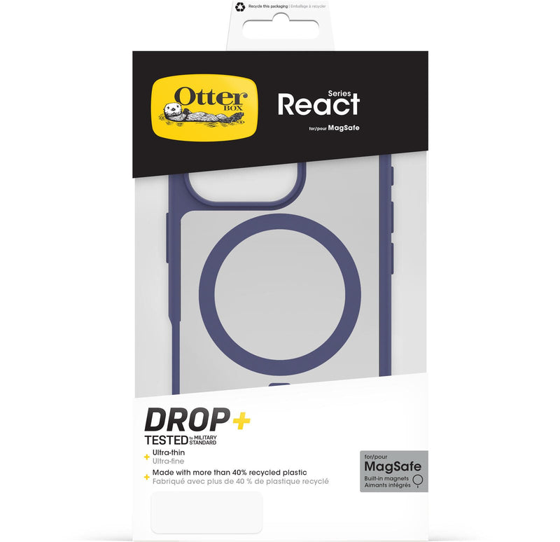 OtterBox React MagSafe Apple iPhone 16 Pro Space Cadet - clear/purple