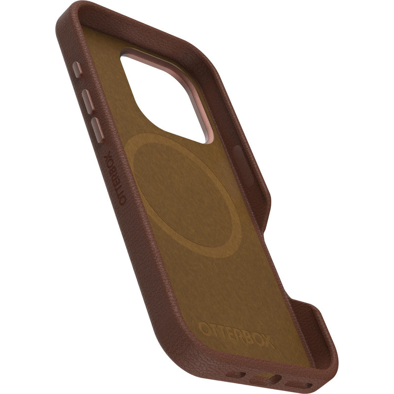 OtterBox Symmetry Cactus Leather Apple iPhone 16 Pro Rich Adobe - brown