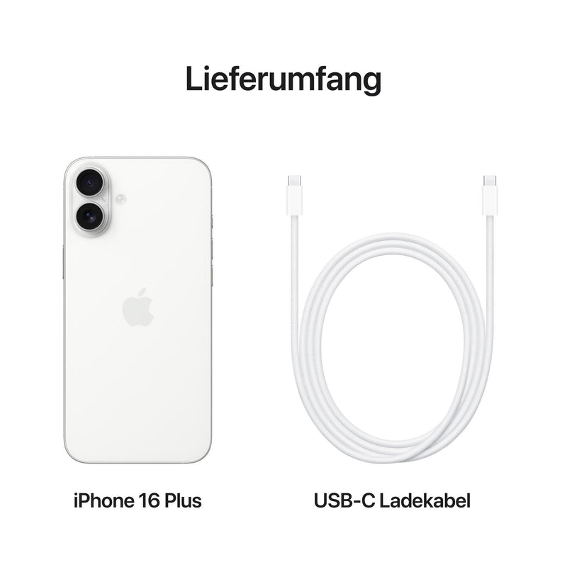 B-WARE Apple iPhone 16 Plus 256GB Weiß