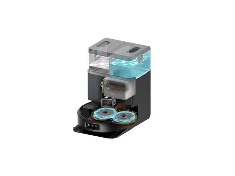 iRobot Roboter Staubsauger Roomba Plus 505 Combo-robot + AutoWash™-dock – Schwarz