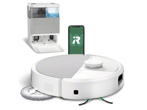 iRobot Roboter Staubsauger Roomba Plus 505 Combo-robot + AutoWash™-dock – Weiß