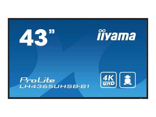 iiyama ProLite LH4365UHSB-B1 - 3840x2160 (4K) - 60Hz - IPS