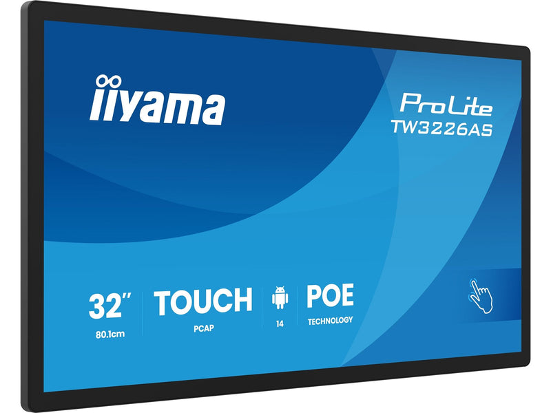 iiyama ProLite TW3226AS-B3P - touch panel PC RK3576 - 4 GB - SSD 32 GB - LED 31.5"