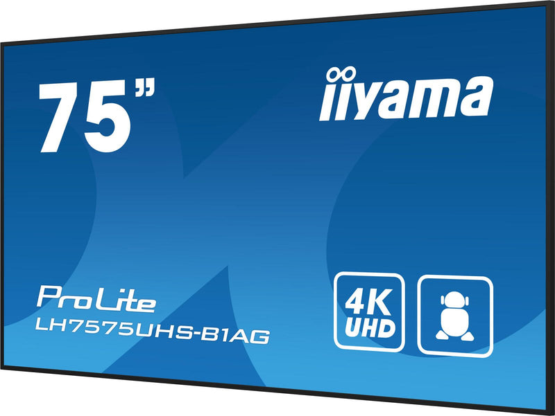 iiyama ProLite LH7575UHS-B1AG Signage Display 189,3cm (75 Zoll)