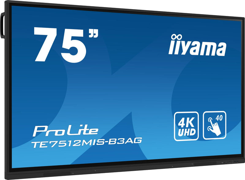 iiyama ProLite TE7512MIS-B3AG Touch Display 189,3 cm (75 Zoll)