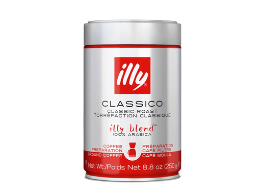 illy Classic Roast ground coffee for filter 250 g