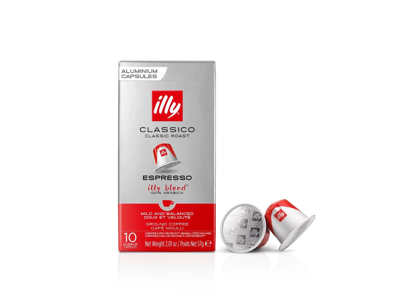 illy Nespresso Ground Classic Capsules – 10 pcs