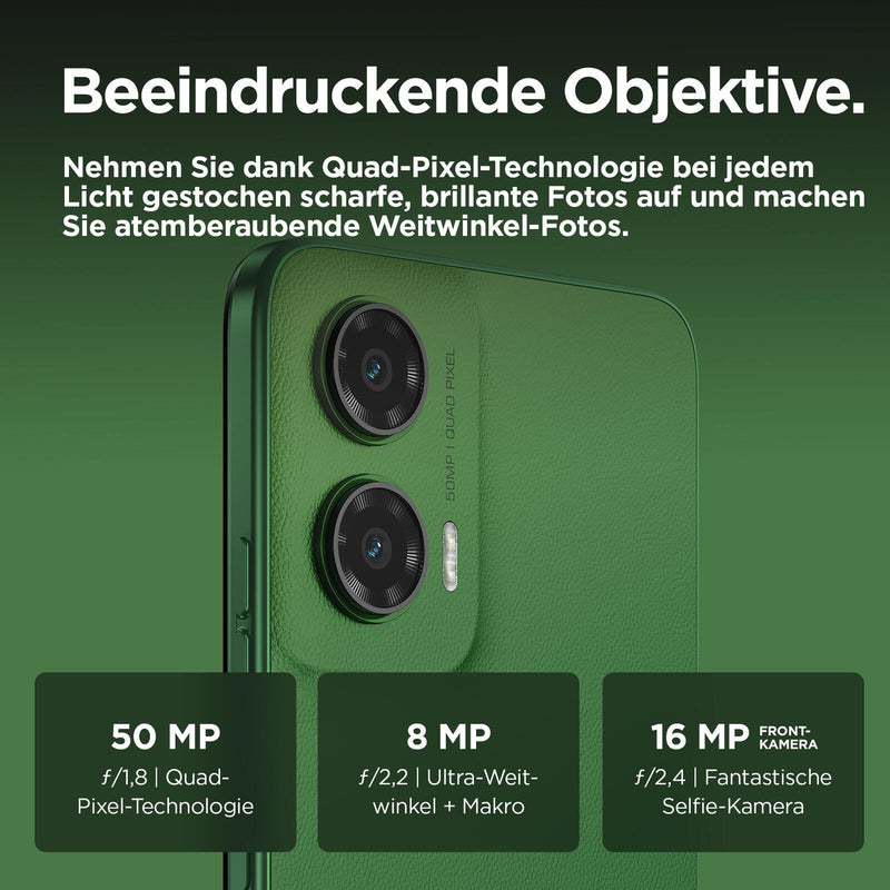 Motorola Moto G35 - 5G Smartphone 4GB/128GB (6.72'), grün