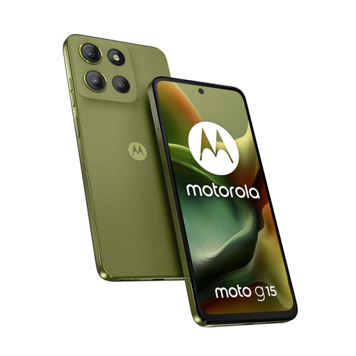 Motorola Moto G15 - 4G Smartphone 4GB/128GB (6.72'), iguana green