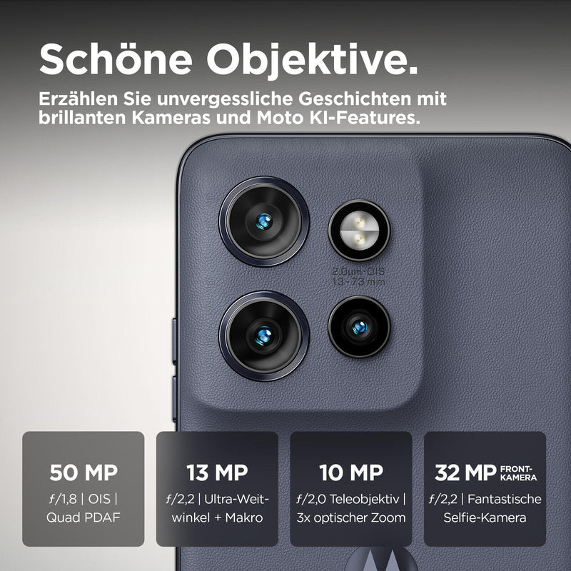 Motorola Edge 50 Neo - 5G Smartphone 12GB/512GB (6.4'), Pantone Grisaille