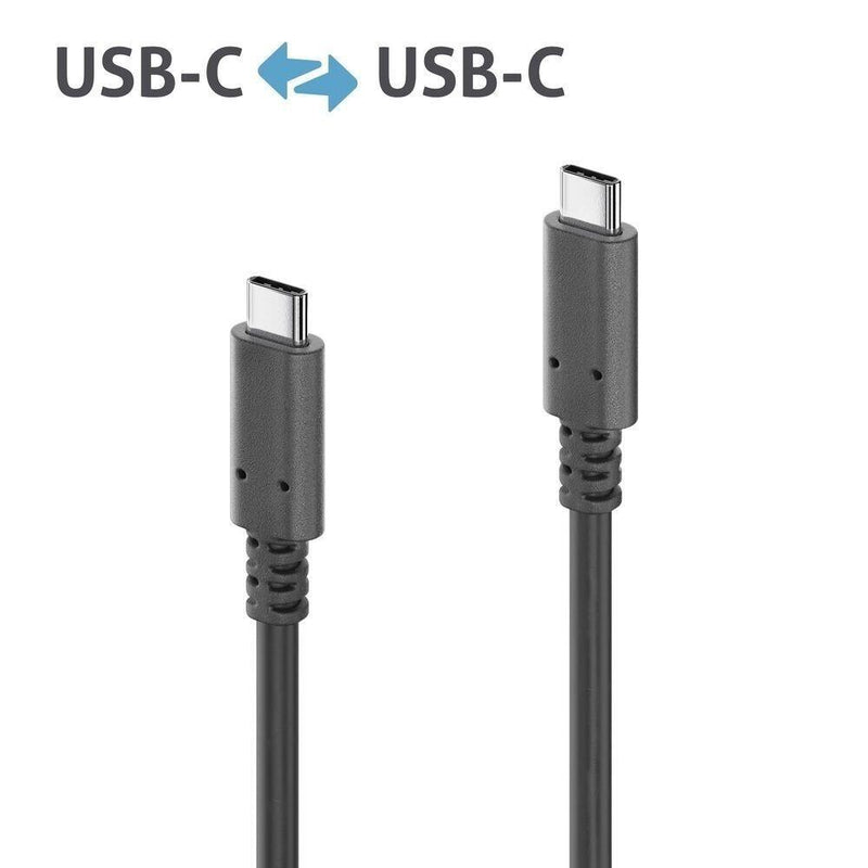 PureLink USB-C auf USB-C Kabel mit E-Marker - USB4 Gen2x2, 5A, 20Gbps - PureInstall 2,00m