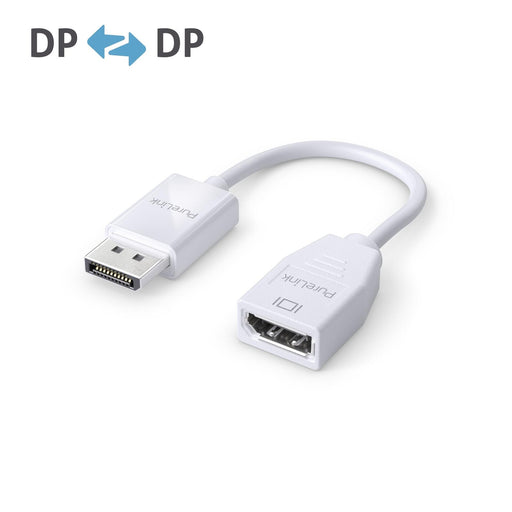 PureLink DisplayPort auf DisplayPort Adapter - 4K60 - iSerie - weiß - 0,10m