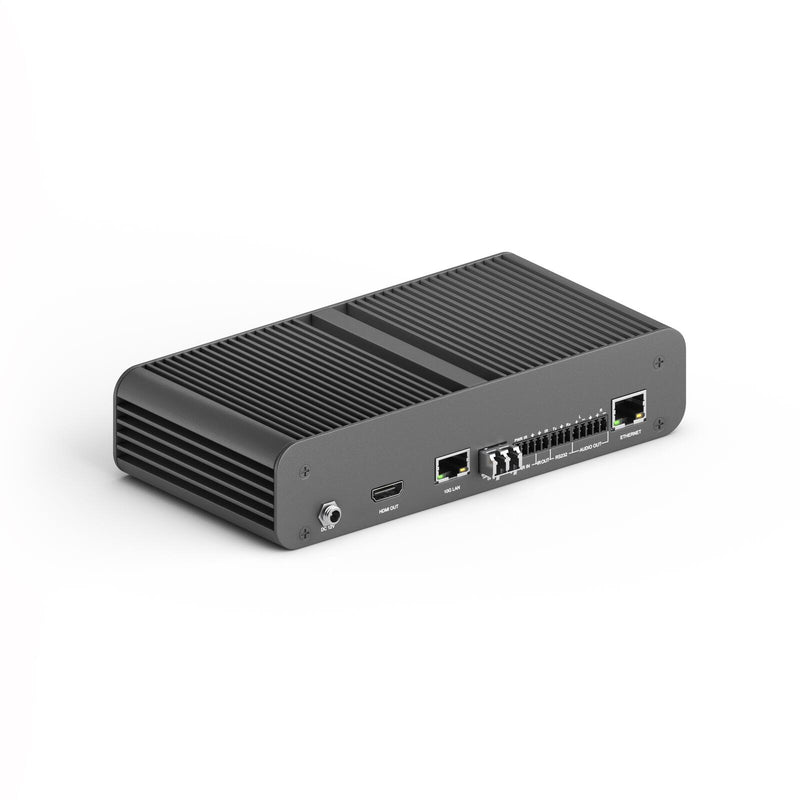 PureTools IPAV PRO - 10G CAT & Glasfaser AV über IP SDVoE kompatibler Receiver - Standardgehäuse
