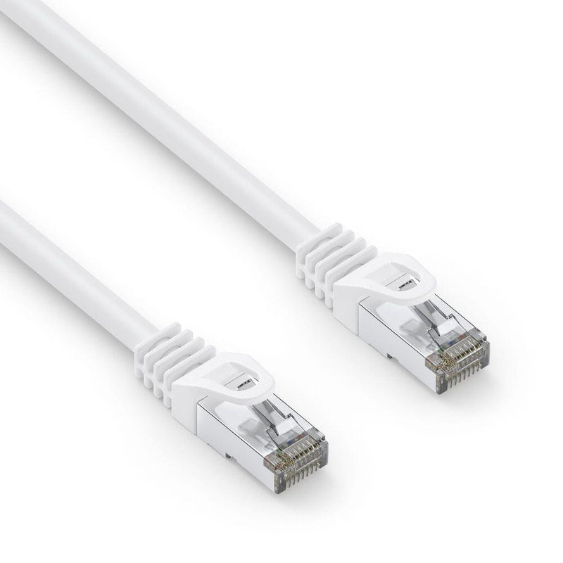 PureLink CAT 6A Patchkabel. S/FTP - weiß - 0,50m