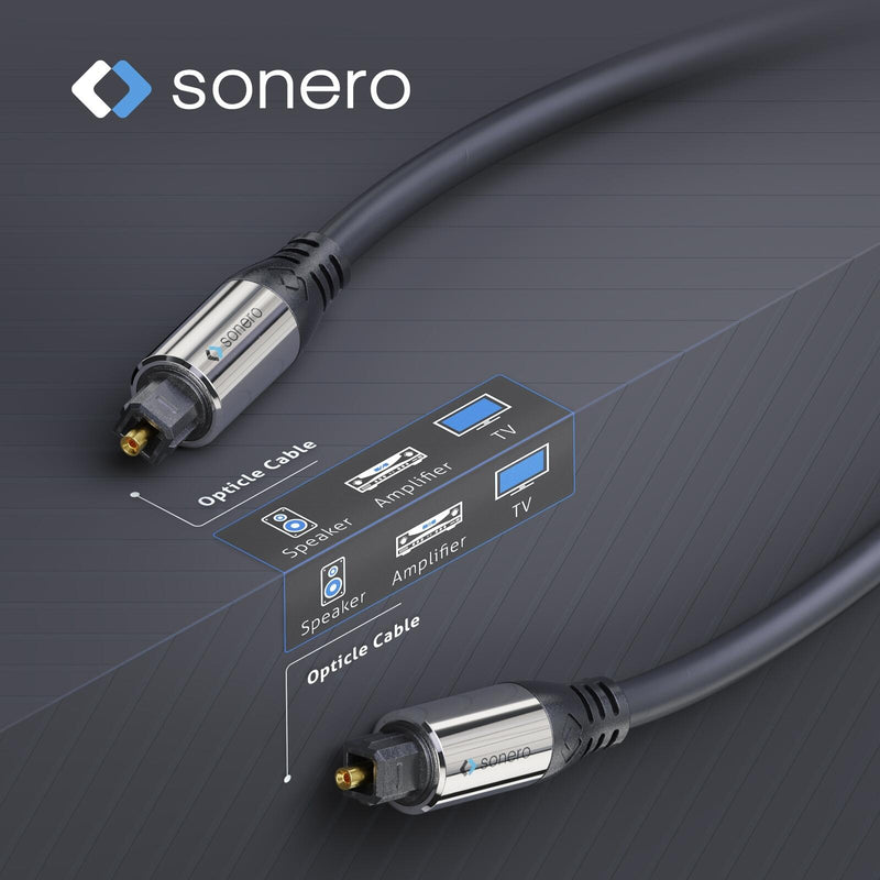 Sonero Optisches Audio Kabel 15,0m