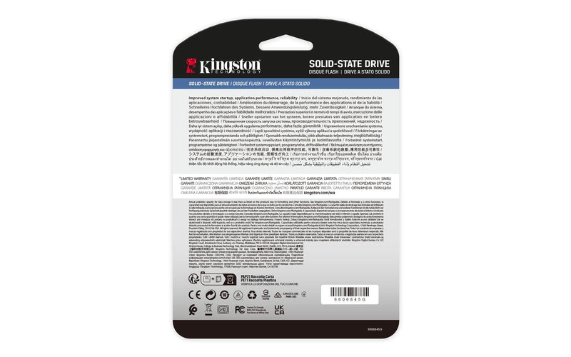 Kingston Technology 7,68TB DC3000ME U.2 PCIe 5.0 NVMe TCG Opal Enterprise SSD