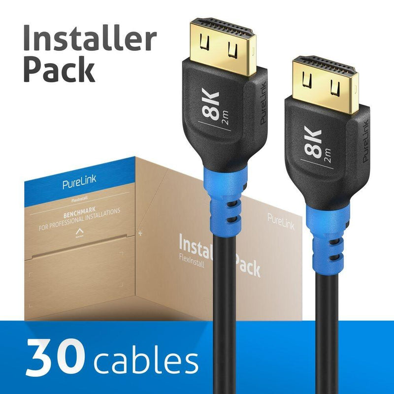 PureLink FlexInstall HDMI Kabel 8K, 2.00m - Installer Pack 30 stk.