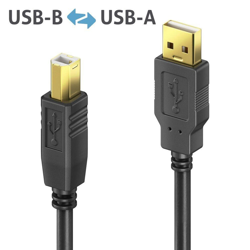 PureLink USB 2.0 Aktiv Kabel - schwarz - 15,0m