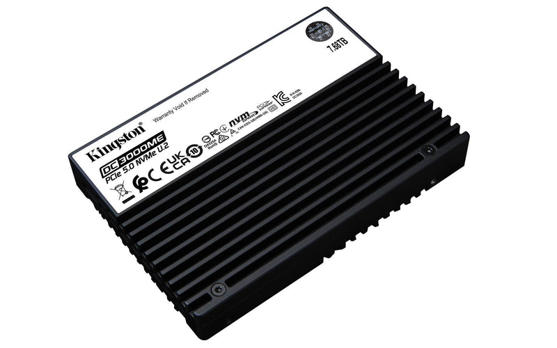 Kingston Technology 7,68TB DC3000ME U.2 PCIe 5.0 NVMe TCG Opal Enterprise SSD