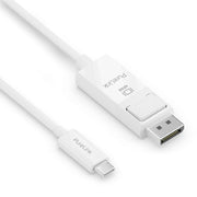 PureLink USB-C auf DisplayPort Kabel - 4K60 - iSerie - weiß - 2,00m