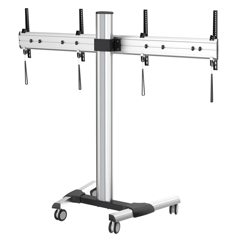 PureMounts TV Cart - Dual Display bis 55 Zoll